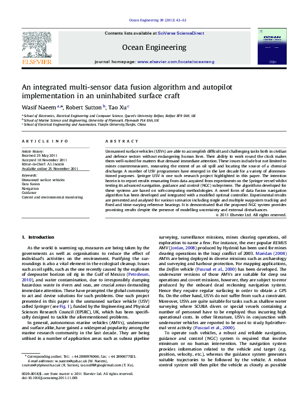 (PDF) An integrated multi-sensor data fusion algorithm and autopilot ...