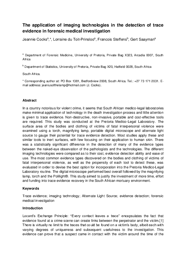 pdf-the-application-of-imaging-technologies-in-the-detection-of-trace