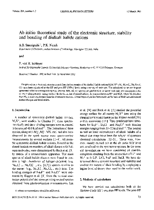 (PDF) Ab initio theoretical study of the electronic structure ...