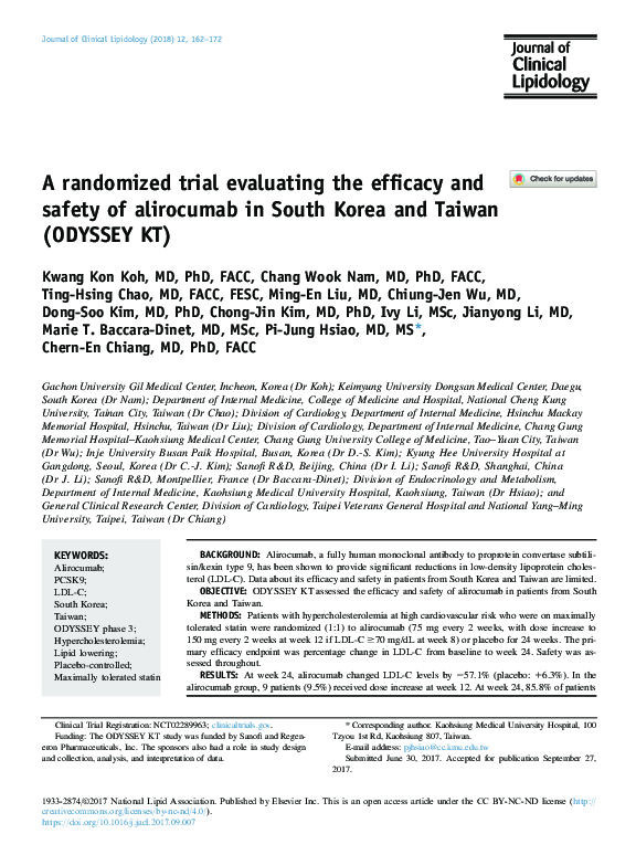 (PDF) A randomized trial evaluating the efficacy and safety of ...