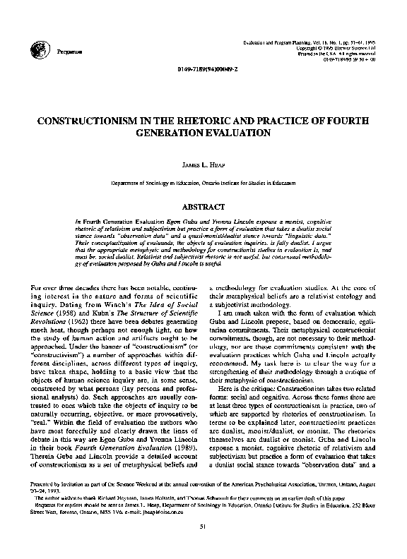  pdf constructionism in the rhetoric and practice of fourth generation