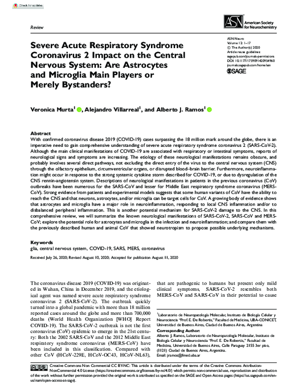 (PDF) Severe Acute Respiratory Syndrome Coronavirus 2 Impact on the ...