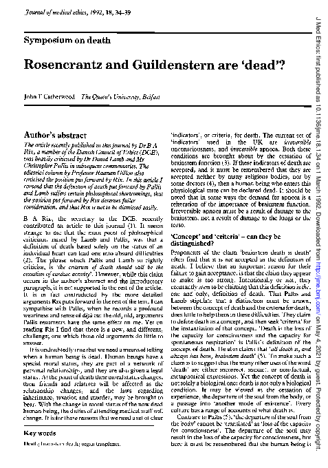 Rosencrantz and guildenstern are dead imdb image