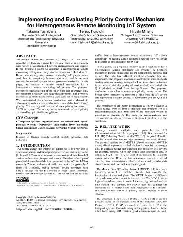(PDF) Implementing and Evaluating Priority Control Mechanism for ...