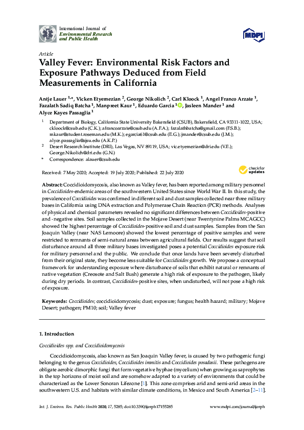 Rift valley fever risk factors picture