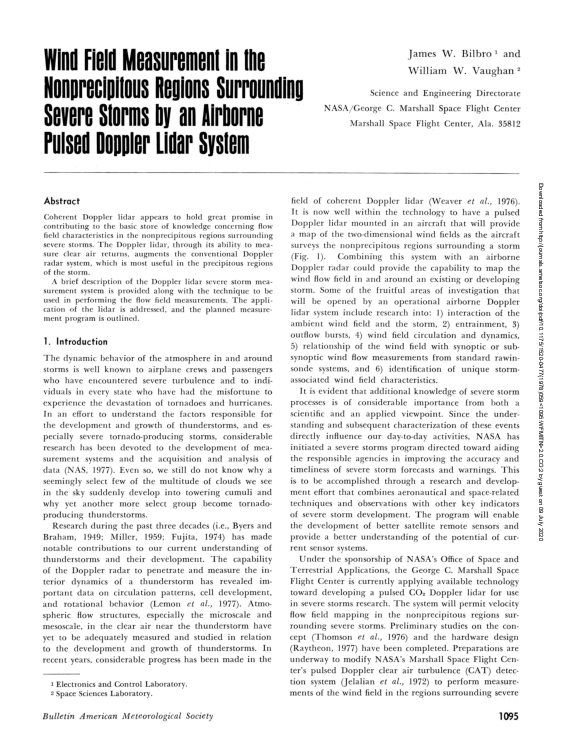 (PDF) Wind field measurement in the nonprecipitous regions surrounding ...