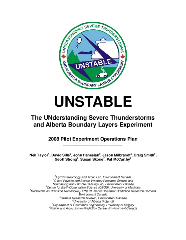 (PDF) The Understanding Severe Thunderstorms and Alberta Boundary ...
