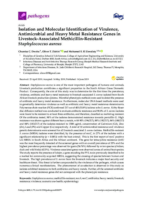 (PDF) Isolation and Molecular Identification of Virulence ...