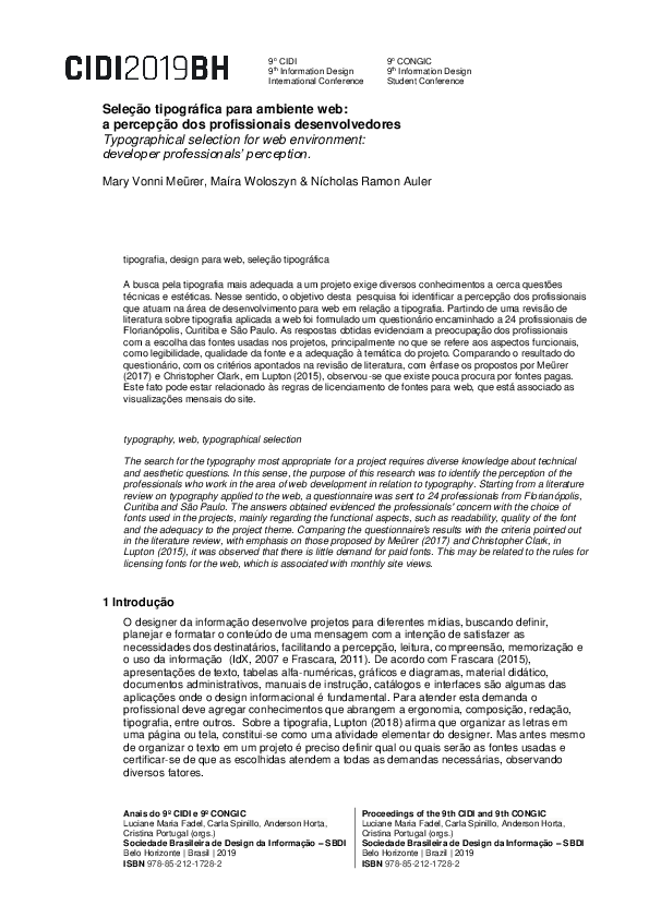 Typography Research Papers Academia Edu