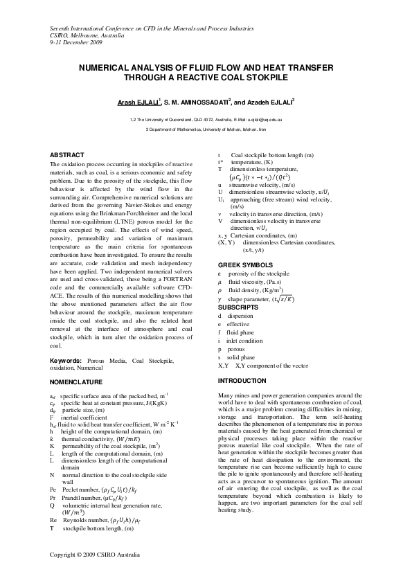 (PDF) Numerical Analysis of Fluid Flow and Heat Transfer within Grooved ...