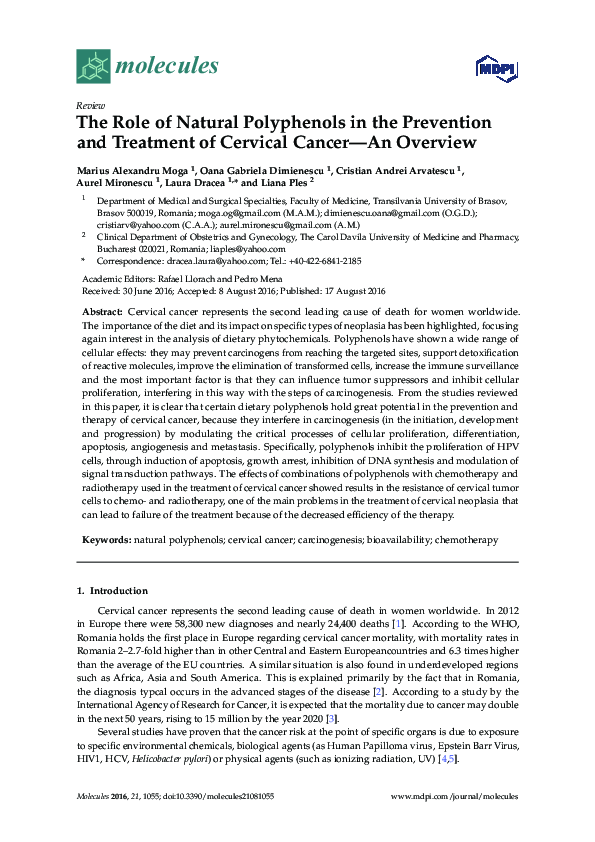 (PDF) The Role of Natural Polyphenols in the Prevention and Treatment ...