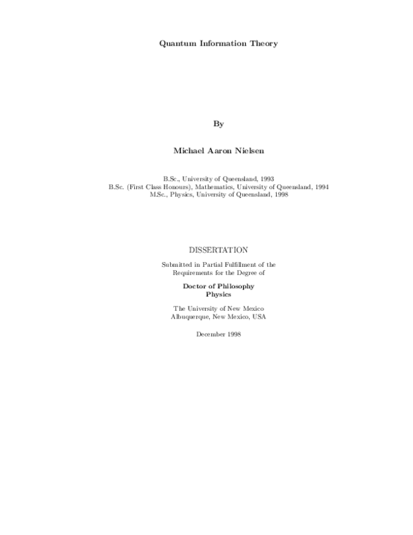  pdf quantum information theory