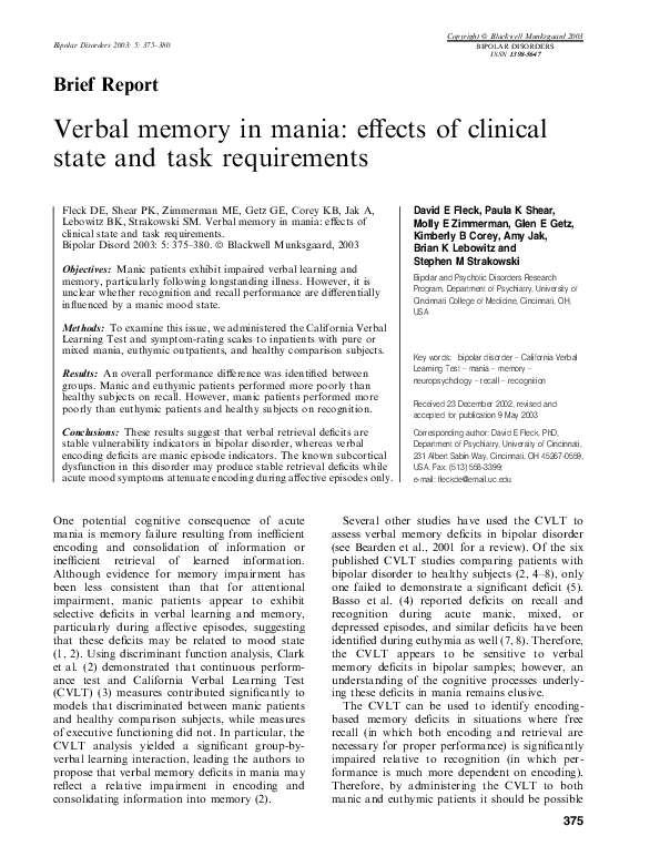 Recall Research Papers Academia Edu