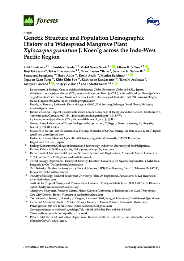 (PDF) Genetic Structure and Population Demographic History of a ...