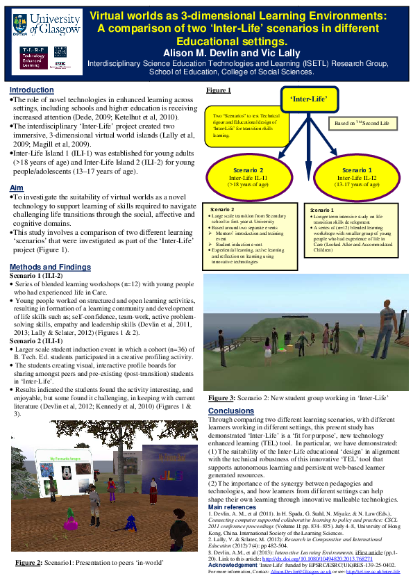 (PDF) Virtual worlds as 3 A comparison of two