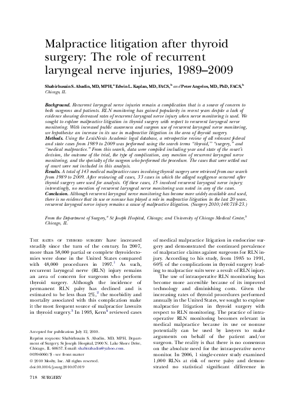 Recurrent nerve thesis 08 picture