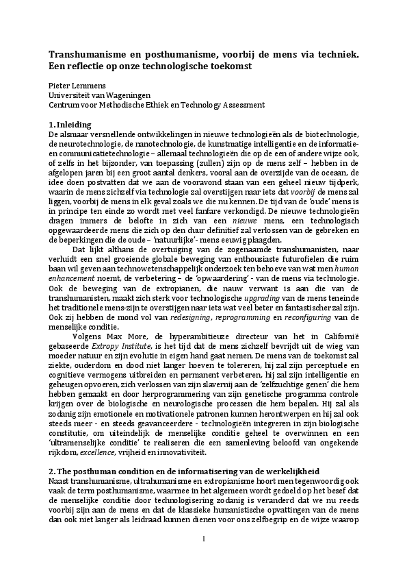 Ethiek essay biotechnologie picture