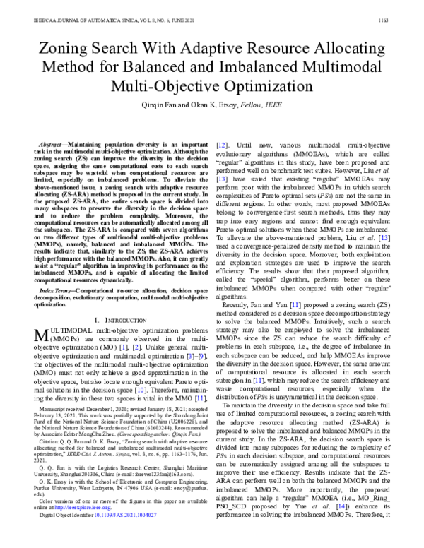 (PDF) Zoning Search With Adaptive Resource Allocating Method for ...