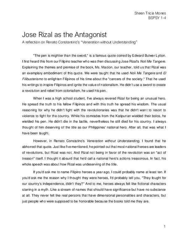 Remembering rizal chapter 3 image