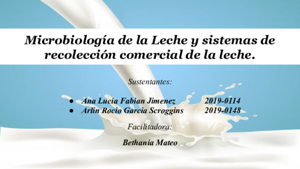 (PDF) Microbiologia de la Leche y sistemas de recoleccion comercial de
