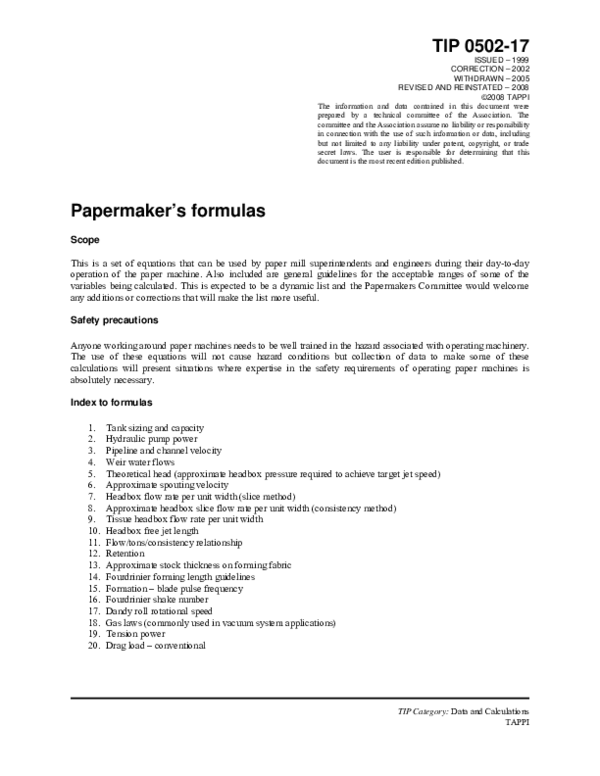 (PDF) Paper maker formula Sanjeev Gautam Academia.edu