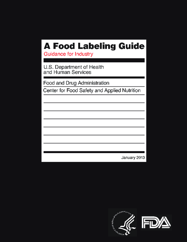 (PDF) Food Labeling Guide (PDF) (1)