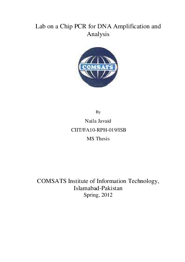 (PDF) Lab On a Chip