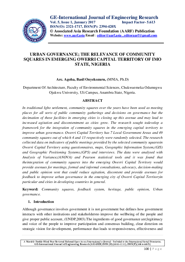 (PDF) A Monthly Double-Blind Peer Reviewed Refereed Open Access ...