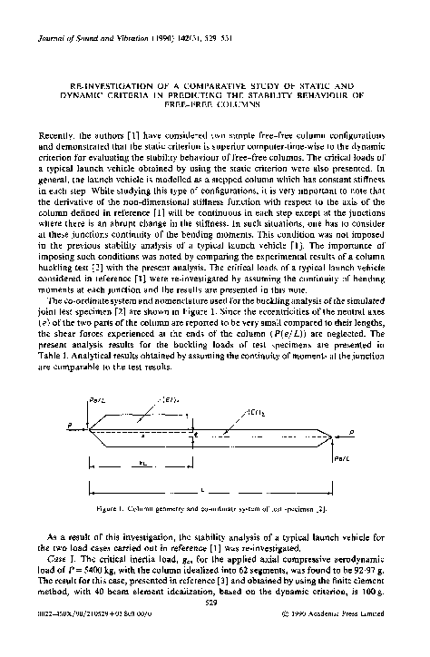 (PDF) Re-investigation of a comparative study of static and dynamic ...