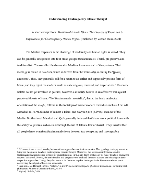 Traditional modern ethics essay image