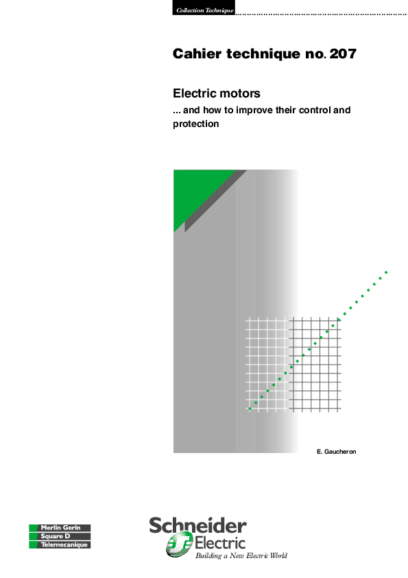 (PDF) Cahier technique no. 207 Electric motors and how to improve