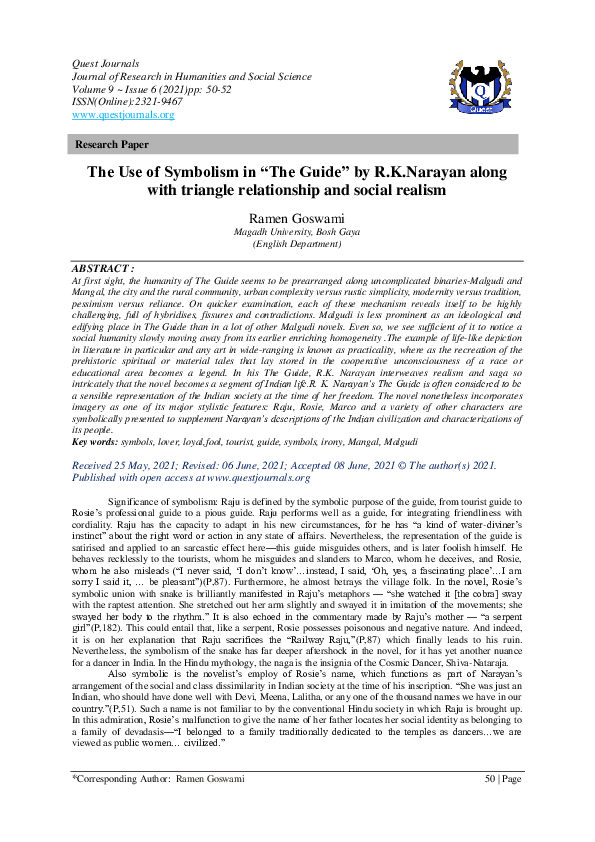 (PDF) The Use of Symbolism in 