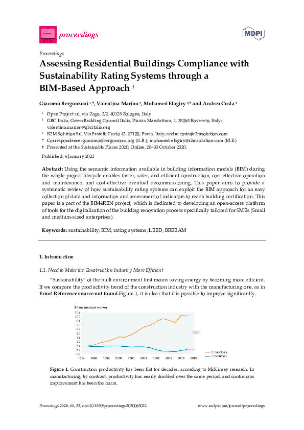 (PDF) Assessing Residential Buildings Compliance with Sustainability ...
