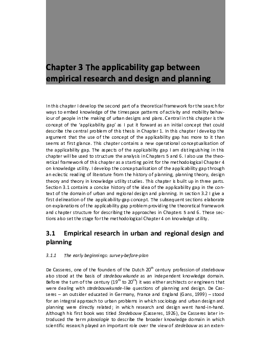  PDF Timespace Matters Chapter 3 The Applicability Gap Between 