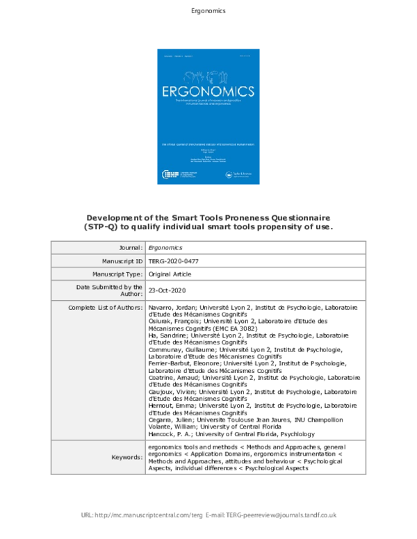 (PDF) Exploratory Factor Analysis of the Virtual Reality Symptom ...