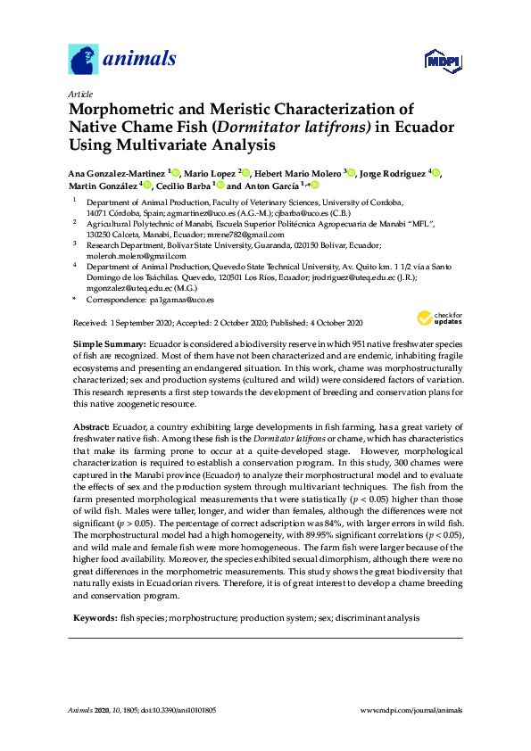 (PDF) Morphometric and meristic characterization of Phlebotomus ...