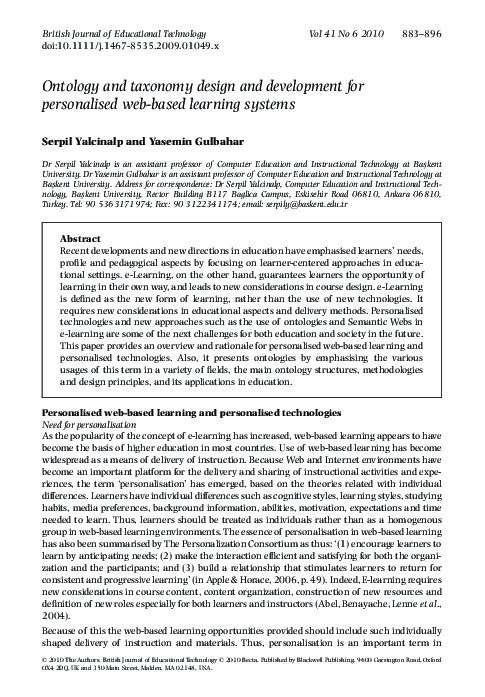 (PDF) Ontology and taxonomy design and development for personalised web ...