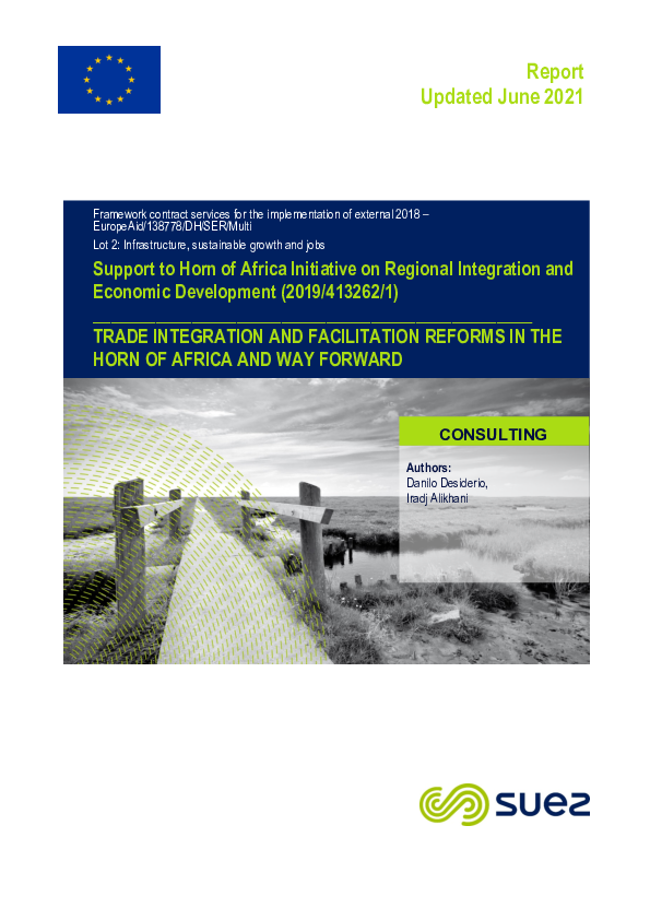 (PDF) Horn of Africa: NTBs and Trade Facilitation Study