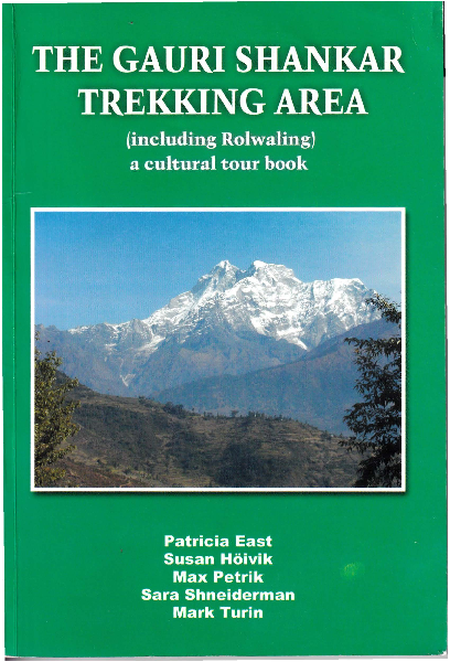Pdf The Gauri Shankar Trekking Area Mark Turin And Sara B Shneiderman Academia Edu