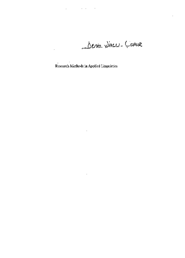 RESEARCH METHODS IN APPLIED LINGUISTICS PDF visual data 4