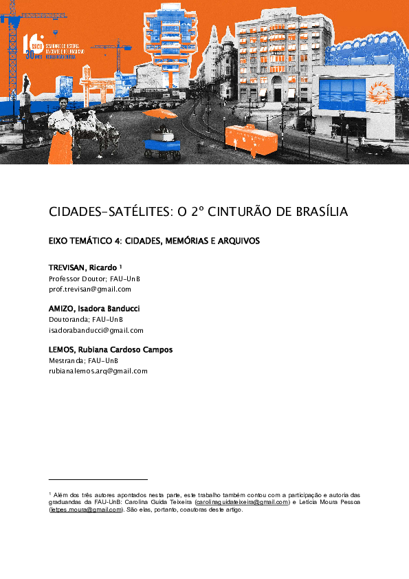 (PDF) Cidadessatélites 2o. cinturão de Brasília