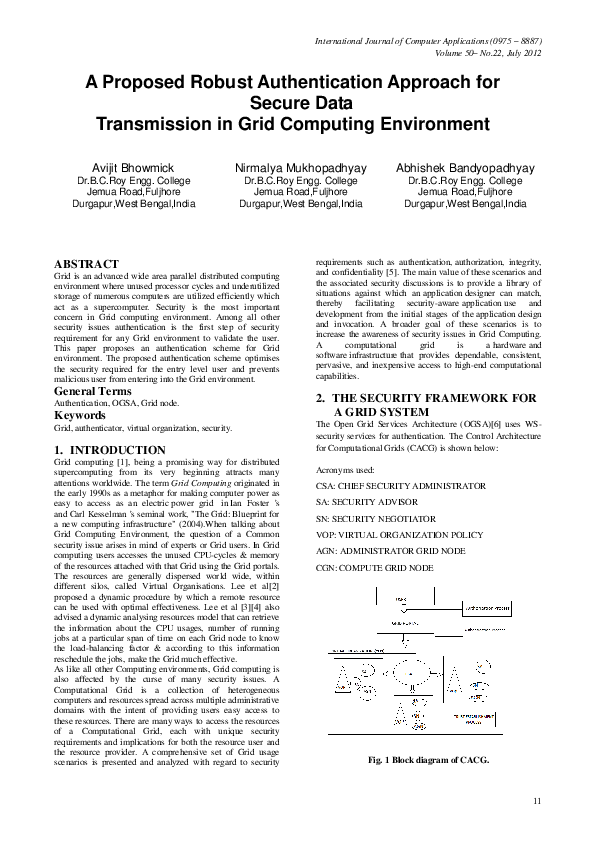 (PDF) A Proposed Robust Authentication Approach for Secure Data ...