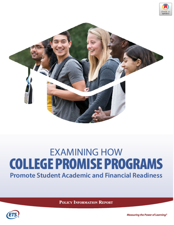 (PDF) Examining How College Promise Programs Promote Student Academic ...
