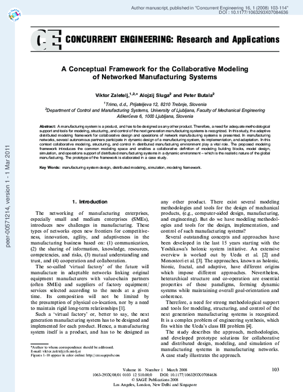 (PDF) A Conceptual Framework for the Collaborative Modeling of ...