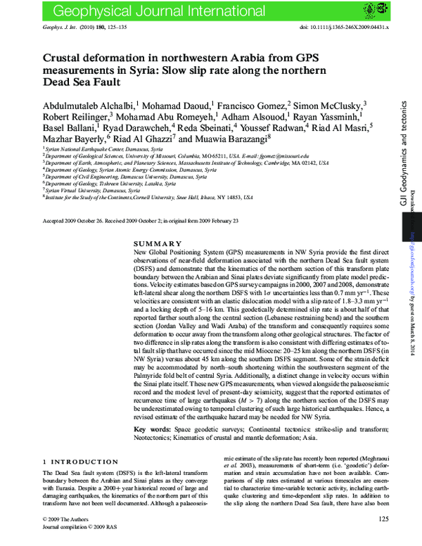 (PDF) Seismic behaviour of the North Anatolian Fault beneath the Sea of ...