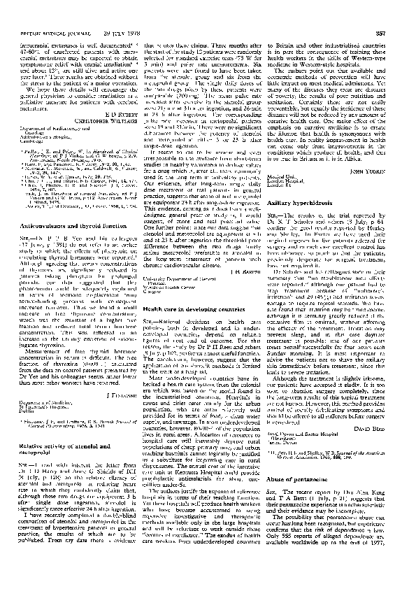 (PDF) Health care in developing countries