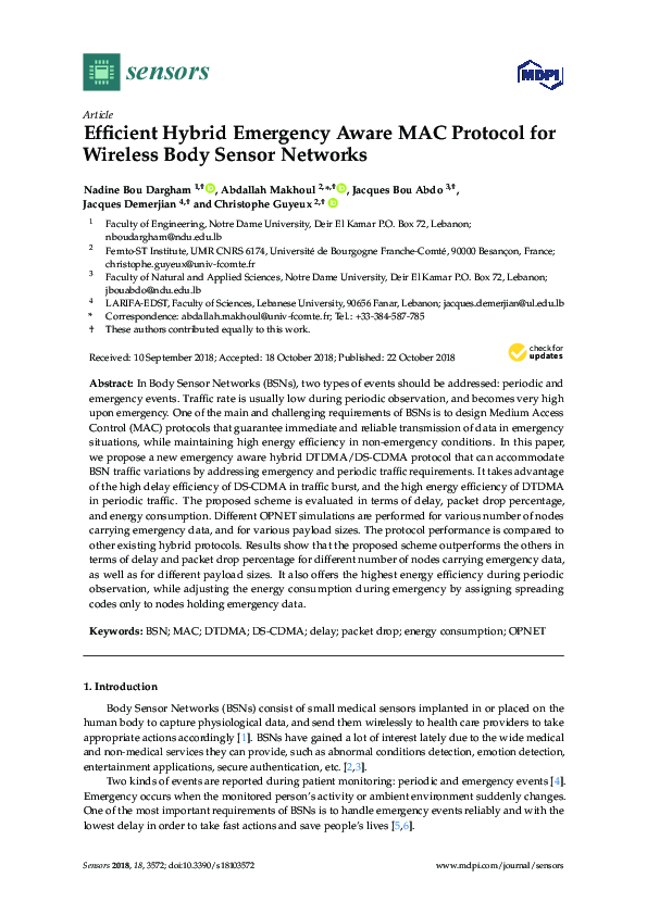 (PDF) Efficient Hybrid Emergency Aware MAC Protocol for Wireless Body ...