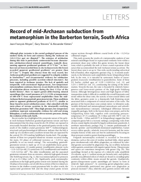 Archeozoic era essay 08 image