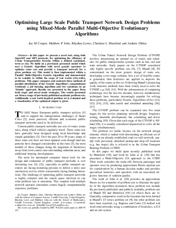 (PDF) Optimising large scale public transport network design problems ...