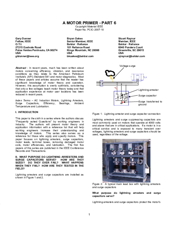 (PDF) A Motor Primer Part 6 Bryan Oakes Academia.edu